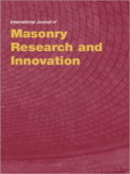 International Journal of Masonry Research and Innovation