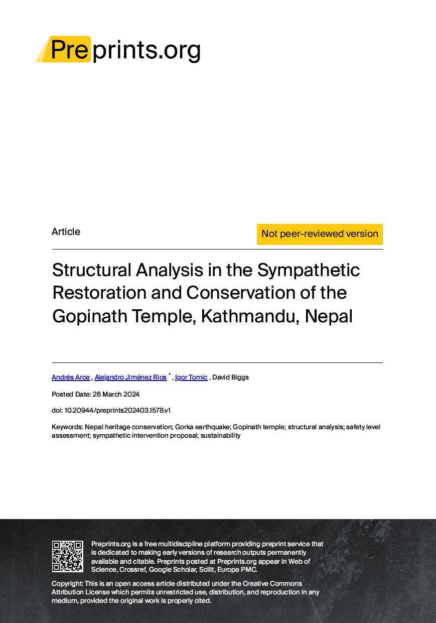 Nepal Temple Preprint