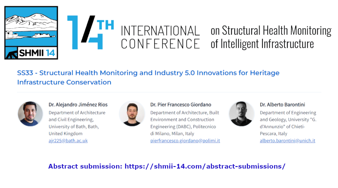 Dr. Alejandro Jiménez Rios Special Session in SHMII-14